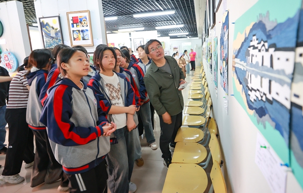 布上生花”传非遗 弘扬文化彰经典j9九游会(中国)网站当涂县“(图2)
